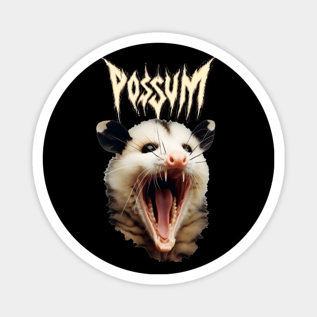 Possum Magnet by NightvisionDesign